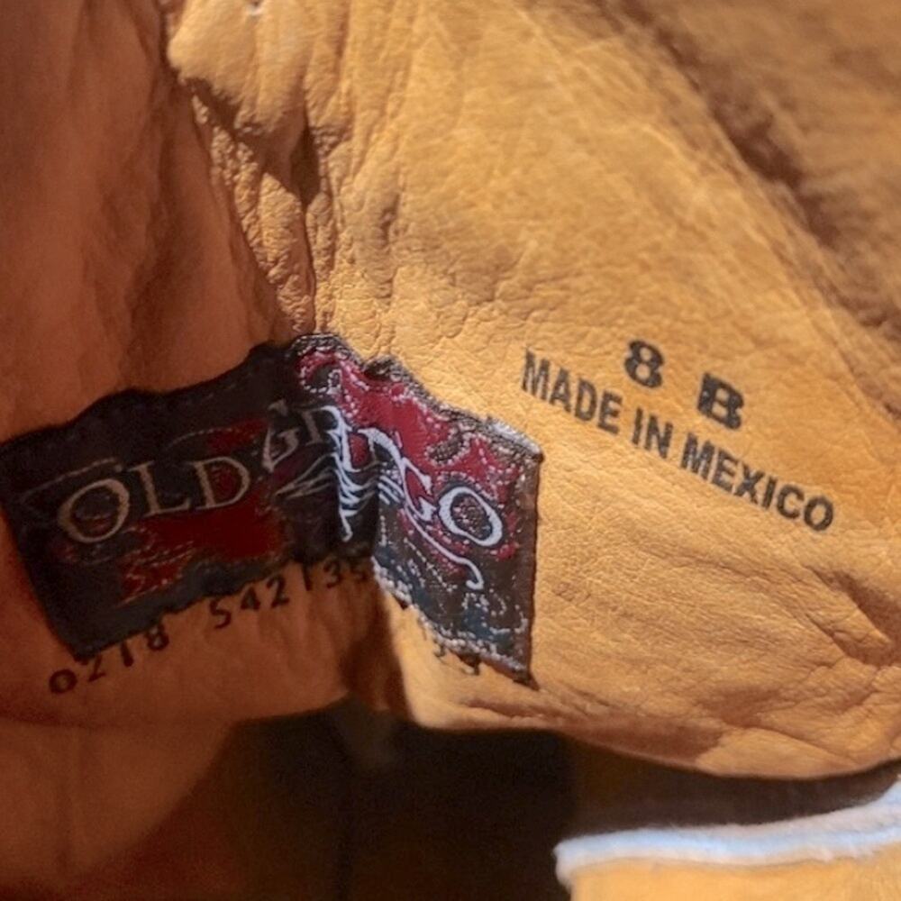 Old Gringo Epifania Blue Studded Snow western cowboy Boots L1423-2 - Picture 11 of 13